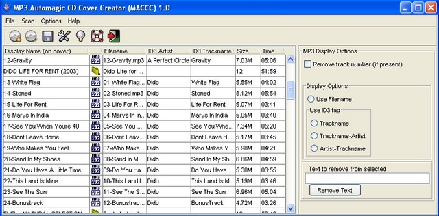 MACCC screenshot